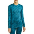 thumbnail image 1 of Hanes Women's 4-Way Stretch Base Layer Crew Top, 1 of 4
