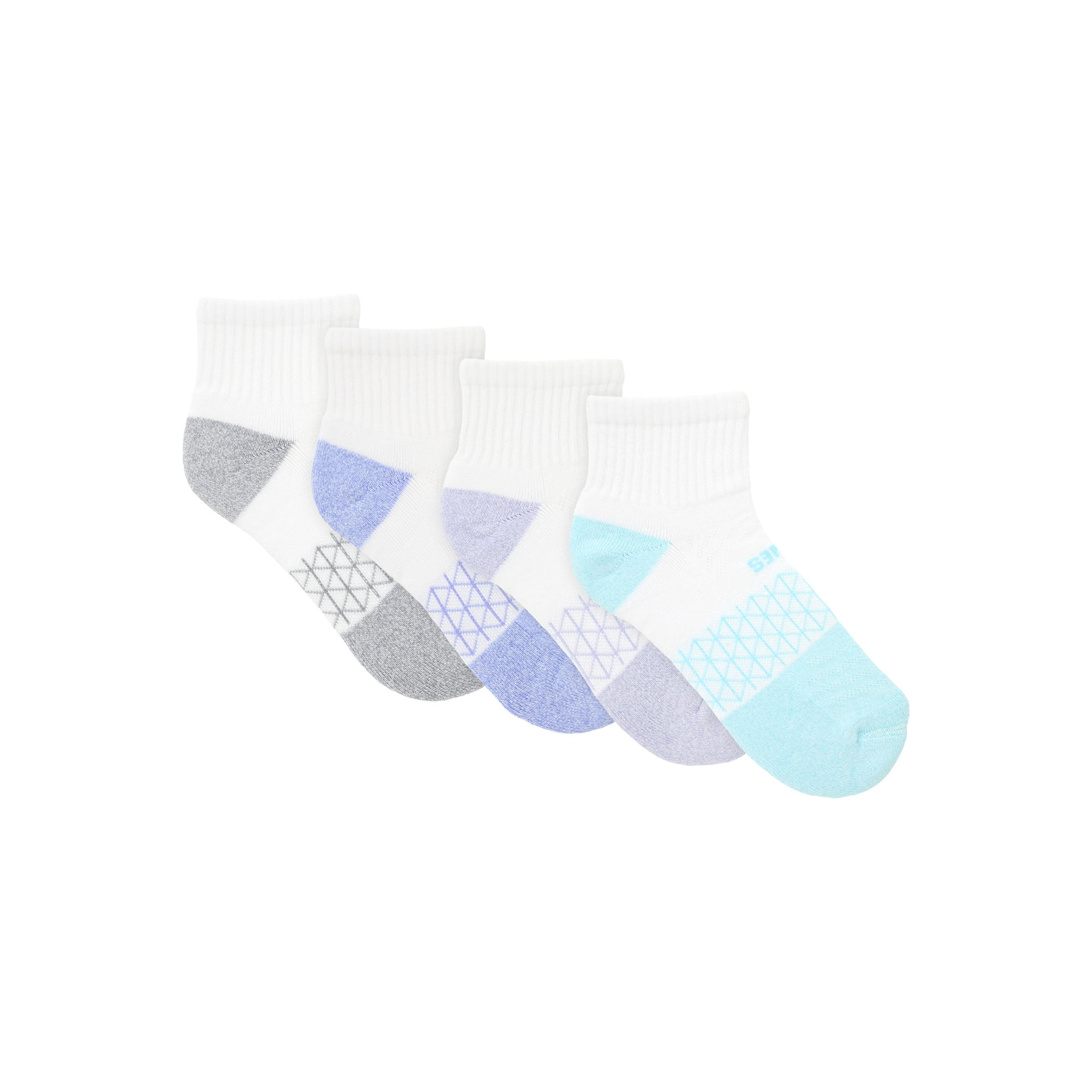 Hanes Women's Absolute Comfort Ankle Socks, 4-Pack, Size 5-9