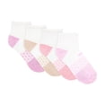 thumbnail image 1 of Hanes Women's Absolute Comfort Ankle Socks, 4 Pack, Size 5-9, 1 of 9