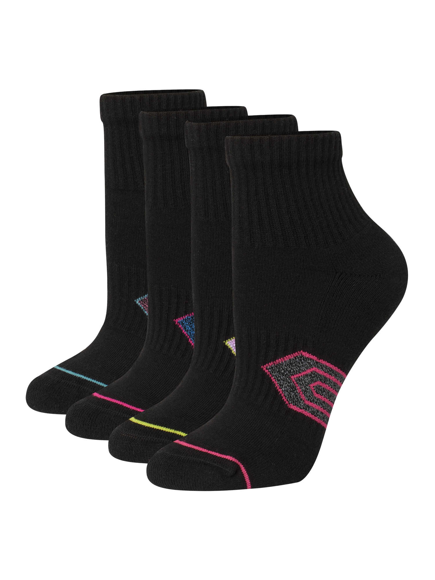 Hanes Women's Absolute Comfort Ankle Socks, Extended Size 4pack