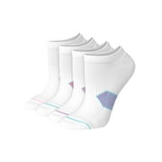 Hanes Women's Absolute Comfort No Show Socks 4-pack