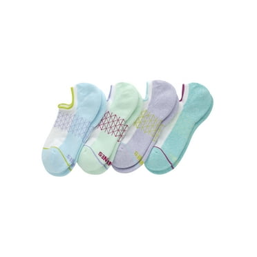 Hanes Women's Absolute Comfort Super No Show Socks 4-Pack