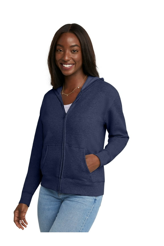 Women's Athleisure Fleece Zip Hoodie