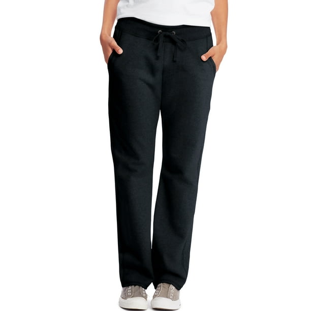 Hanes Women's French Terry Cloth Pants with Pockets, 30” Inseam, Sizes