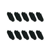 Hanes Women's No Show Socks, Cushioned, 10-Pack, Size 5-9