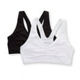 thumbnail image 1 of Hanes Women's Bralette 2-Pack X-Temp ComfortFlex Fit Cooling Comfort Light Support X-Temp MHH570, 1 of 6