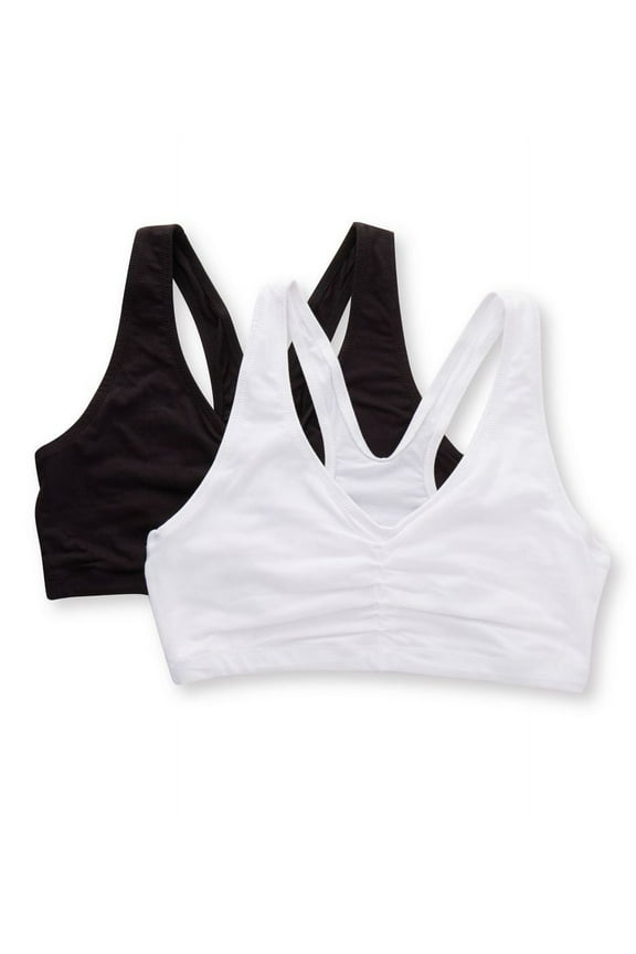 Women's Bralette 2-Pack X-Temp ComfortFlex Fit Cooling Comfort Light Support X-Temp MHH570