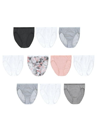 Hanes Women's Breathable Mesh Brief Underwear, 10 Pack