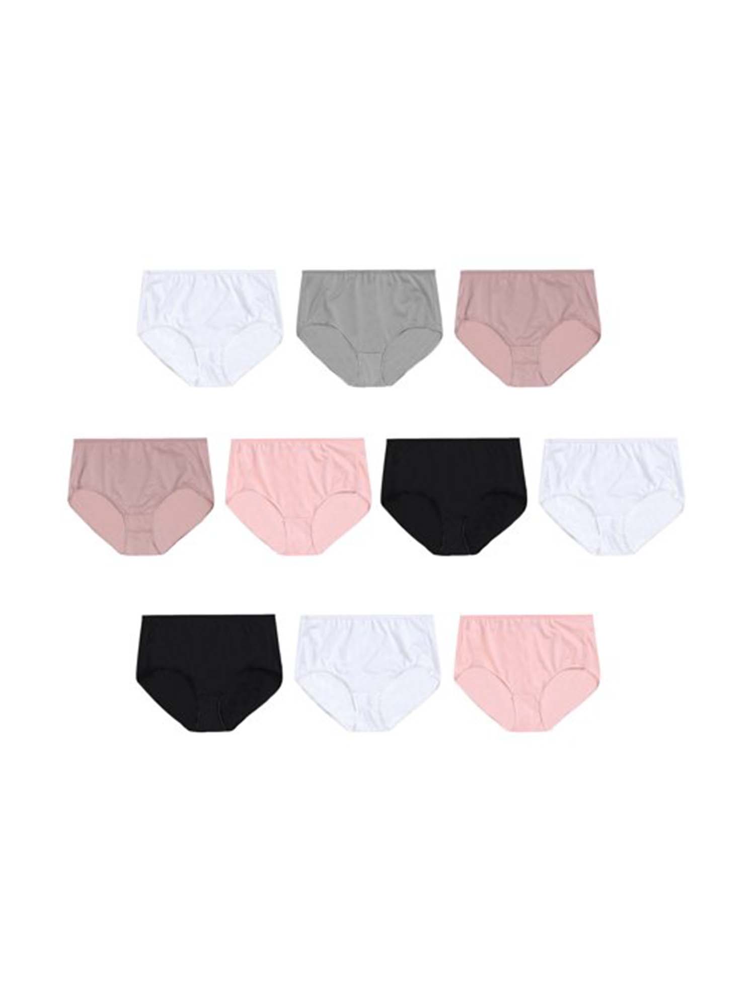 Hanes Women's Breathable Mesh Brief Underwear, 10 Pack - image 1 of 7