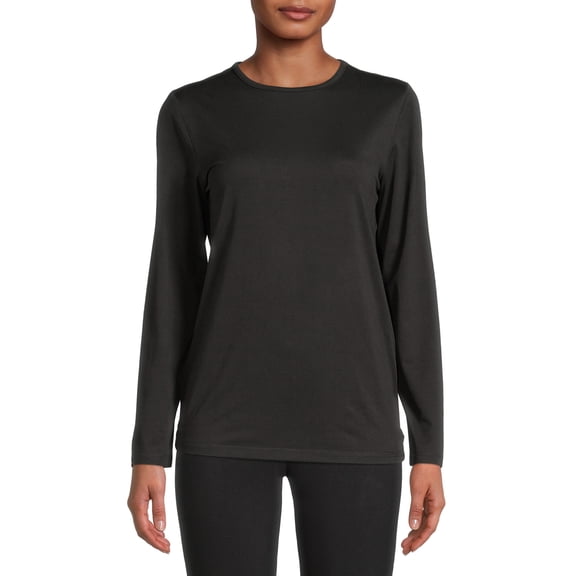 Hanes Women's Brushed Classic Thermal Crewneck