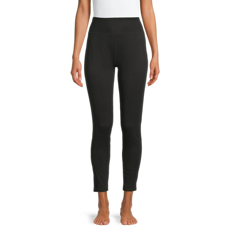 Hanes Women's Brushed Poly Classic Thermal Tights 