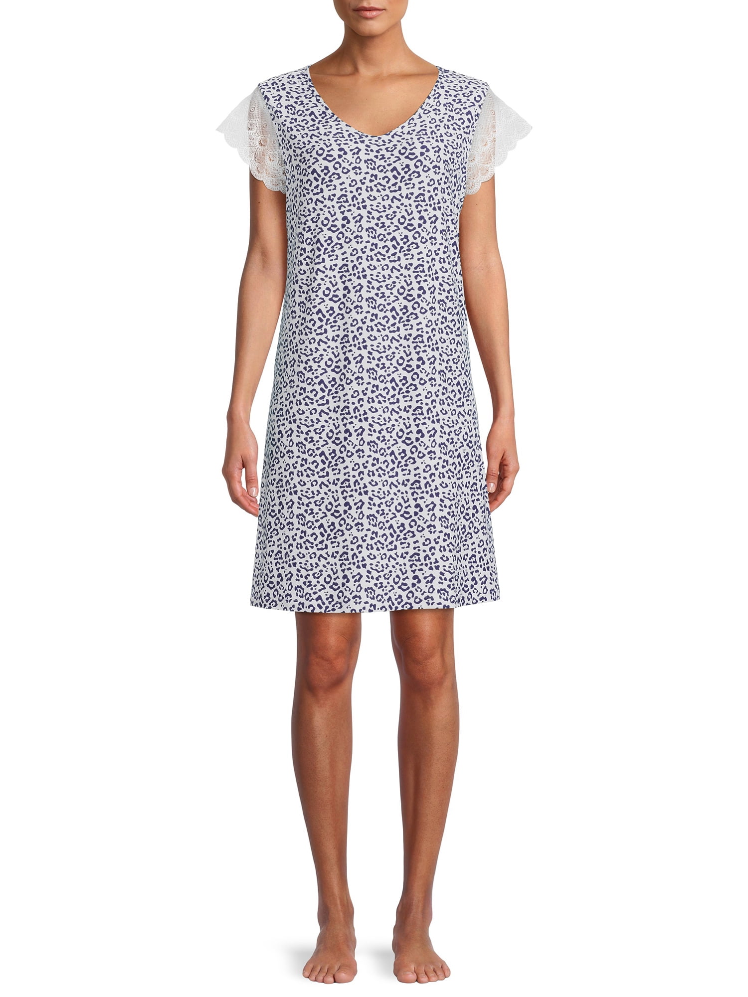 Hanes Women's Chemise with Lace