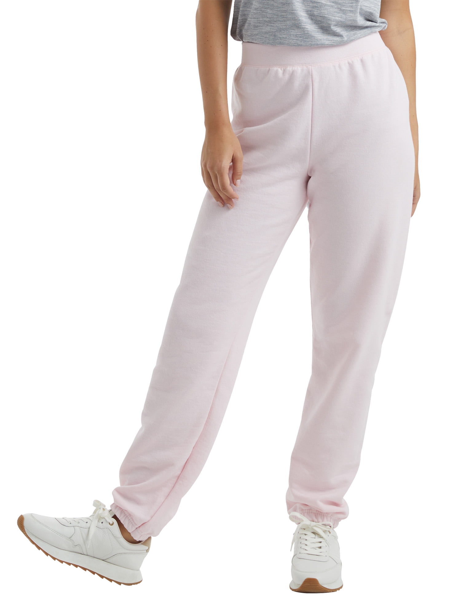 Hanes EcoSmart Women s Fleece Sweatpants with Cinched Cuffs 30 Inseam Sizes S XXL