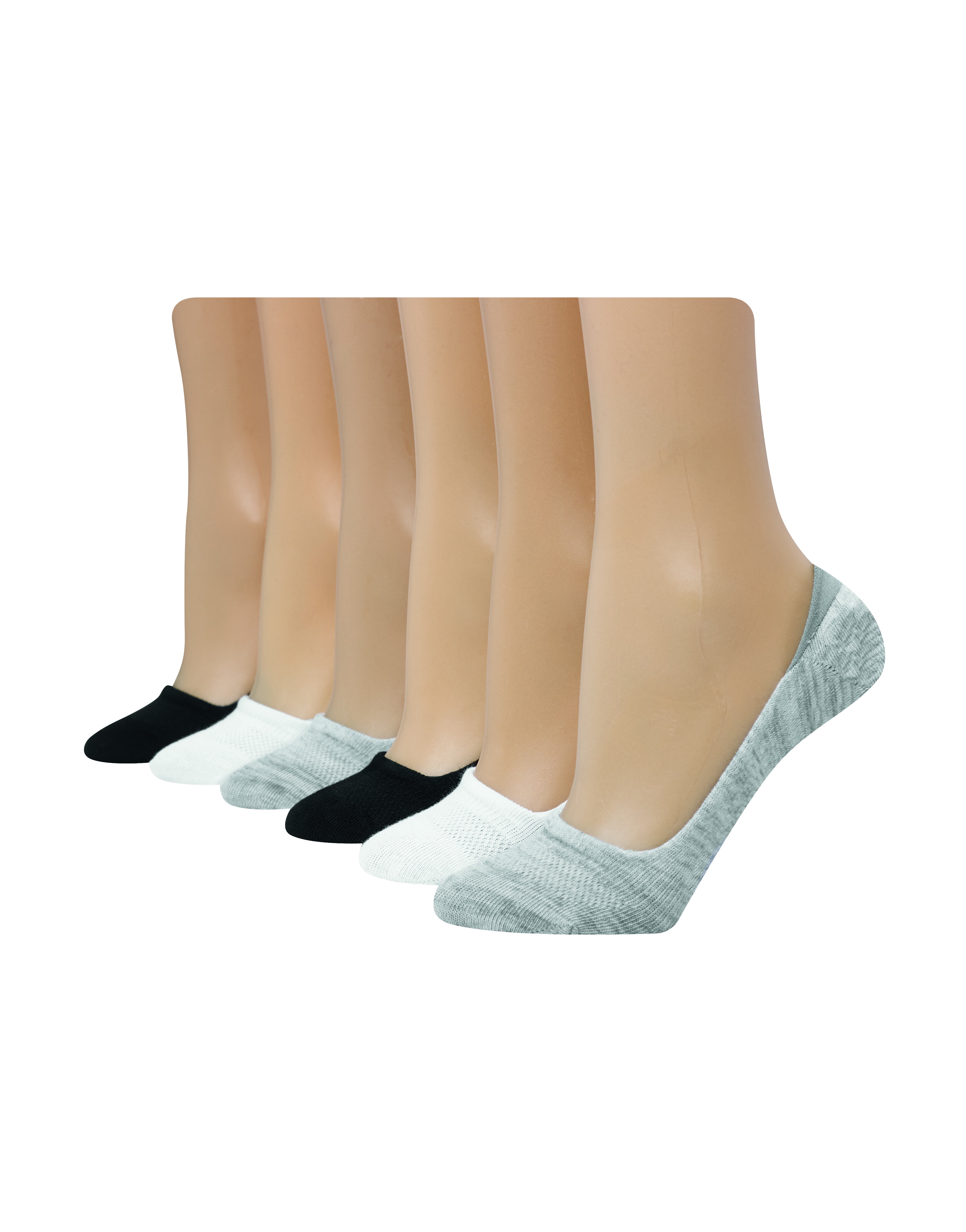 Hanes Women's Comfort Cool Lightweight Liner Socks, 6 pack