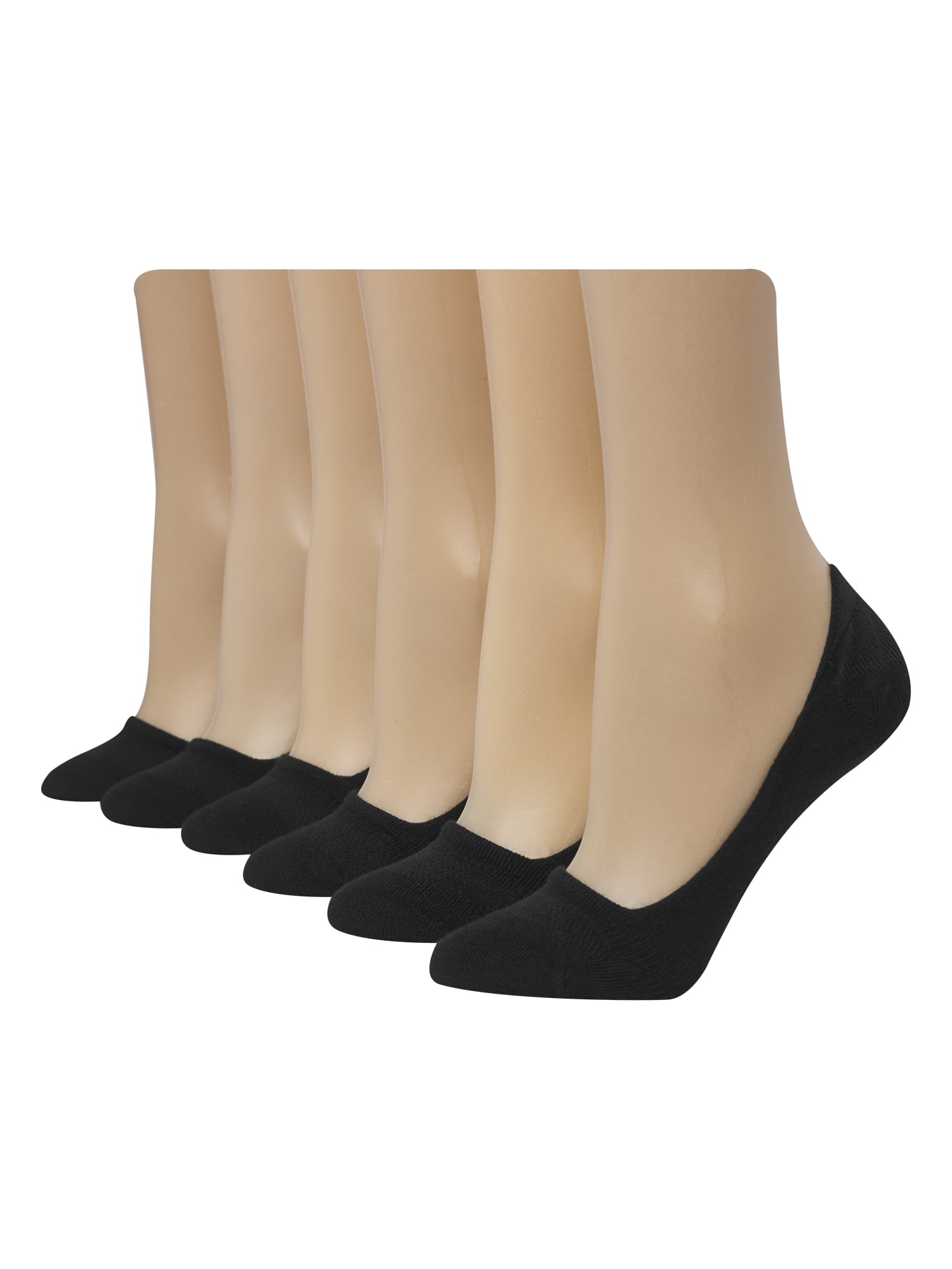 Hanes Women's Comfort Cool Lightweight Liner Socks, 6 pack