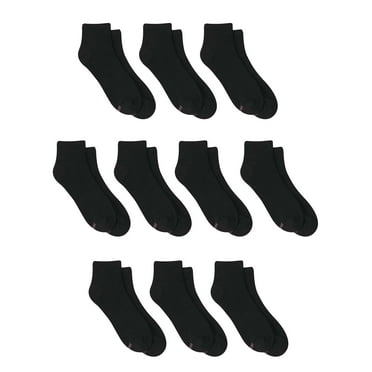 Hanes Women's Comfort Fit Ankle Socks 10-Pack
