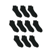 Hanes Women's Ankle Socks, Comfort Fit, 10-Pack, Size 8-12