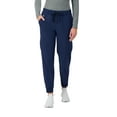 thumbnail image 1 of Hanes Womens Scrubs Cargo Joggers, Comfort Fit Healthcare Scrubs for Women, 1 of 8