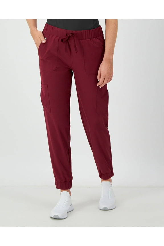Comfort Fit Scrubs Women's Scrub Joggers Afternoon Burgundy M