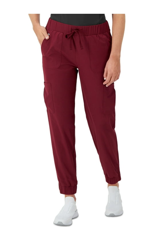 Womens Scrubs Cargo Joggers, Comfort Fit Healthcare Scrubs for Women