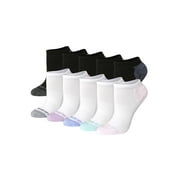 Hanes Women's No Show Socks, Comfort Fit, 10-Pack, Size 5-9
