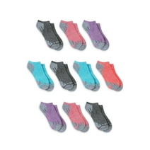 Hanes Women's Comfort Fit No Show Socks 10-pack