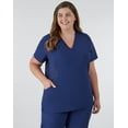 thumbnail image 1 of Hanes Womens Scrubs Healthcare Top, Comfort Fit Moisture-Wicking Stretch Scrubs for Women, 1 of 9