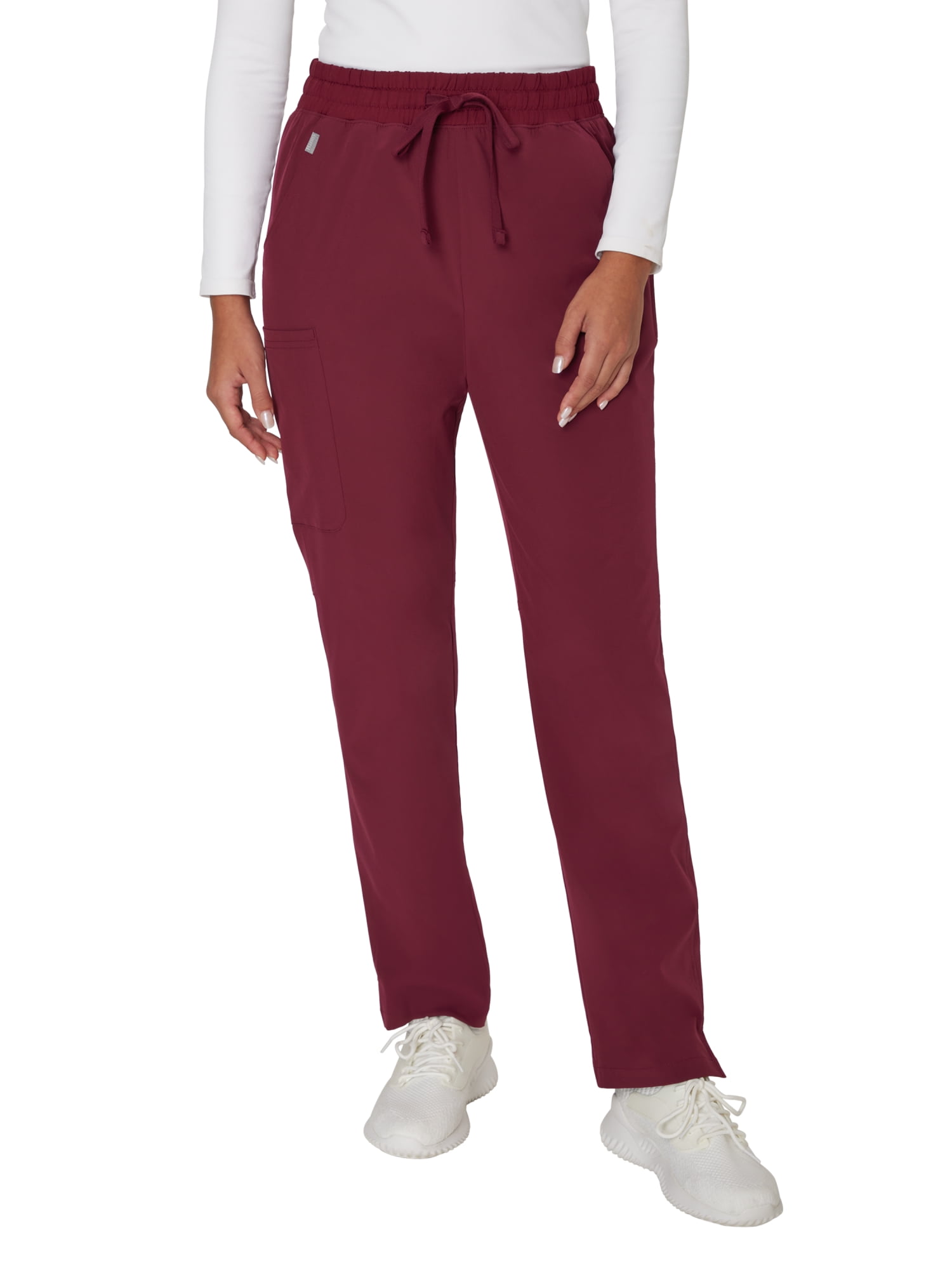 Hanes Womens Scrubs Drawstring Scrub Pants, Straight Leg, Comfort Fit, Pockets, Sizes XS-3XL