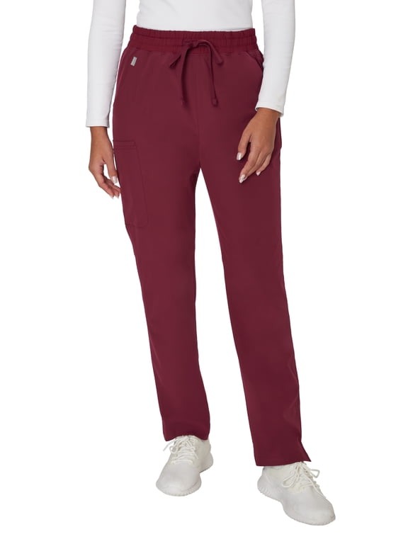 Women's Scrubs Drawstring Scrub Pants, Straight Leg, Comfort Fit, Pockets, Sizes XS-3XL