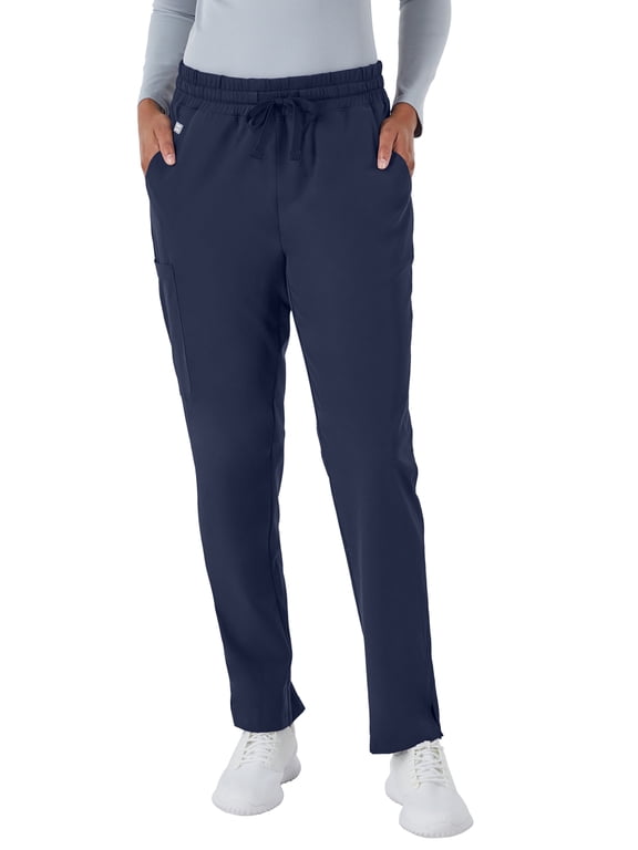 Women's Scrubs Drawstring Scrub Pants, Straight Leg, Comfort Fit, Pockets, Sizes XS-3XL