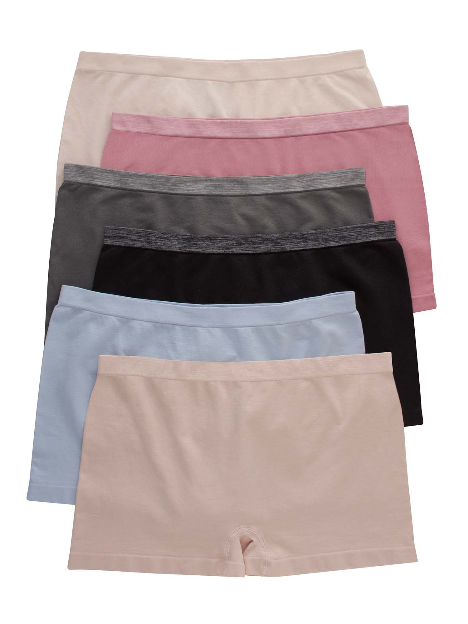 Hanes Womens ComfortSoft Waisband Boy Briefs - Size 8 Colors May
