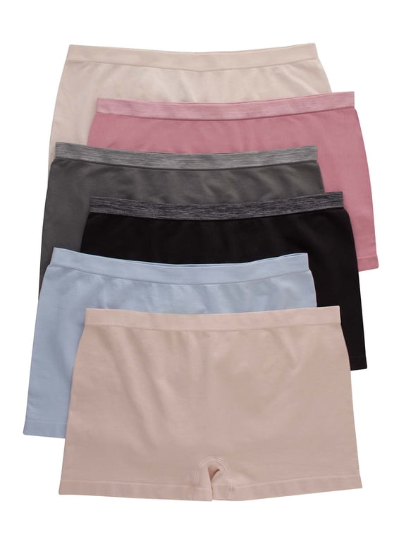 Women's Underwear Set, 6-Pack, Comfort Flex Fit Seamless Underwear