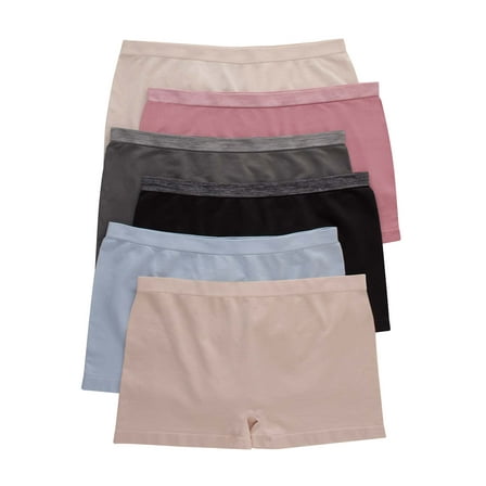 Hanes Womens Underwear 6-Pack, Comfort Flex Fit Panties, Seamless Underwear for Women
