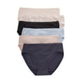 thumbnail image 1 of Hanes Womens Underwear 6-Pack, Super Stretch Panties, Comfort Flex Fit Underwear for Women, 1 of 8