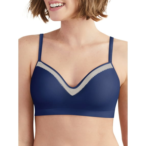 Hanes Women's Comfort Flex Fit Wirefree Convertable T-Shirt Bra, W199