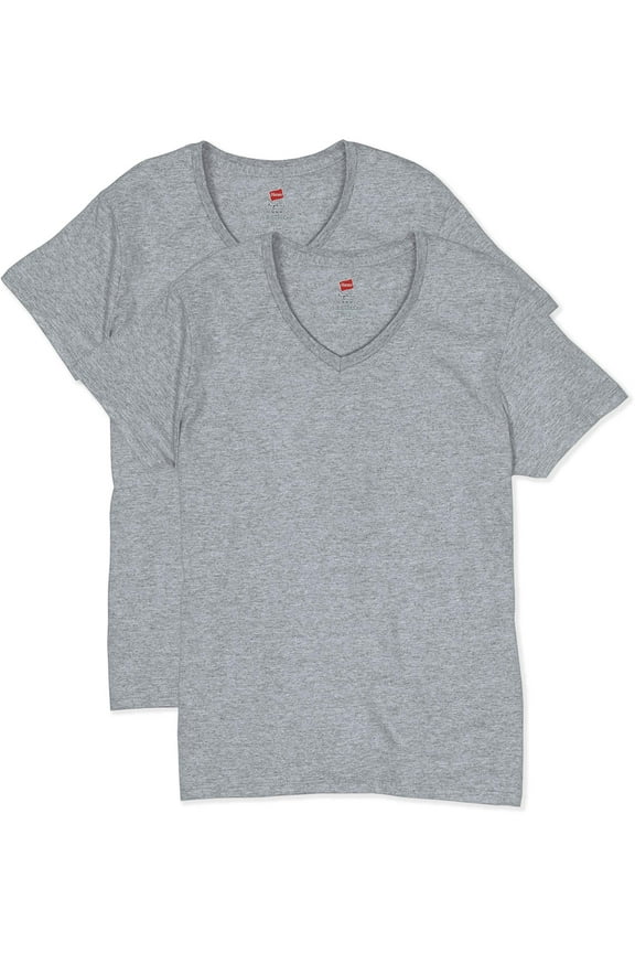 Women's ComfortSoft Short Sleeve V-Neck Tee (2-pack)