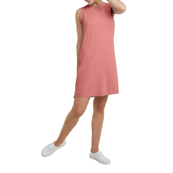 Hanes Women's ComfortWash Garment Dyed Tank Dress