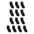 thumbnail image 1 of Hanes Women's Cool Comfort Ankle Socks, 10+3 Bonus Pack, 1 of 4