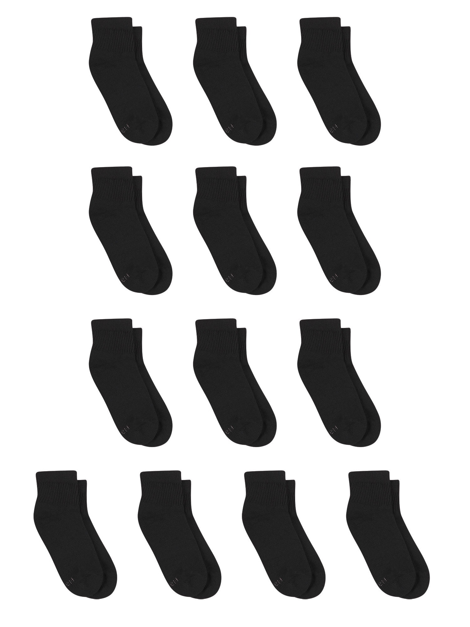 Hanes Women's Cool Comfort Ankle Socks, 10+3 Bonus Pack