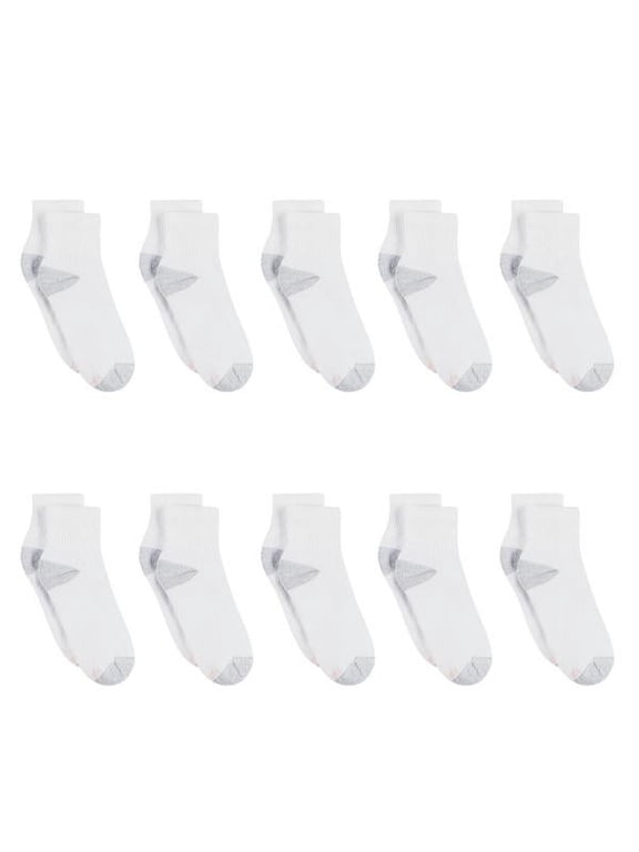 Women's Ankle Socks, Cushioned, 10-Pack, Size 5-9