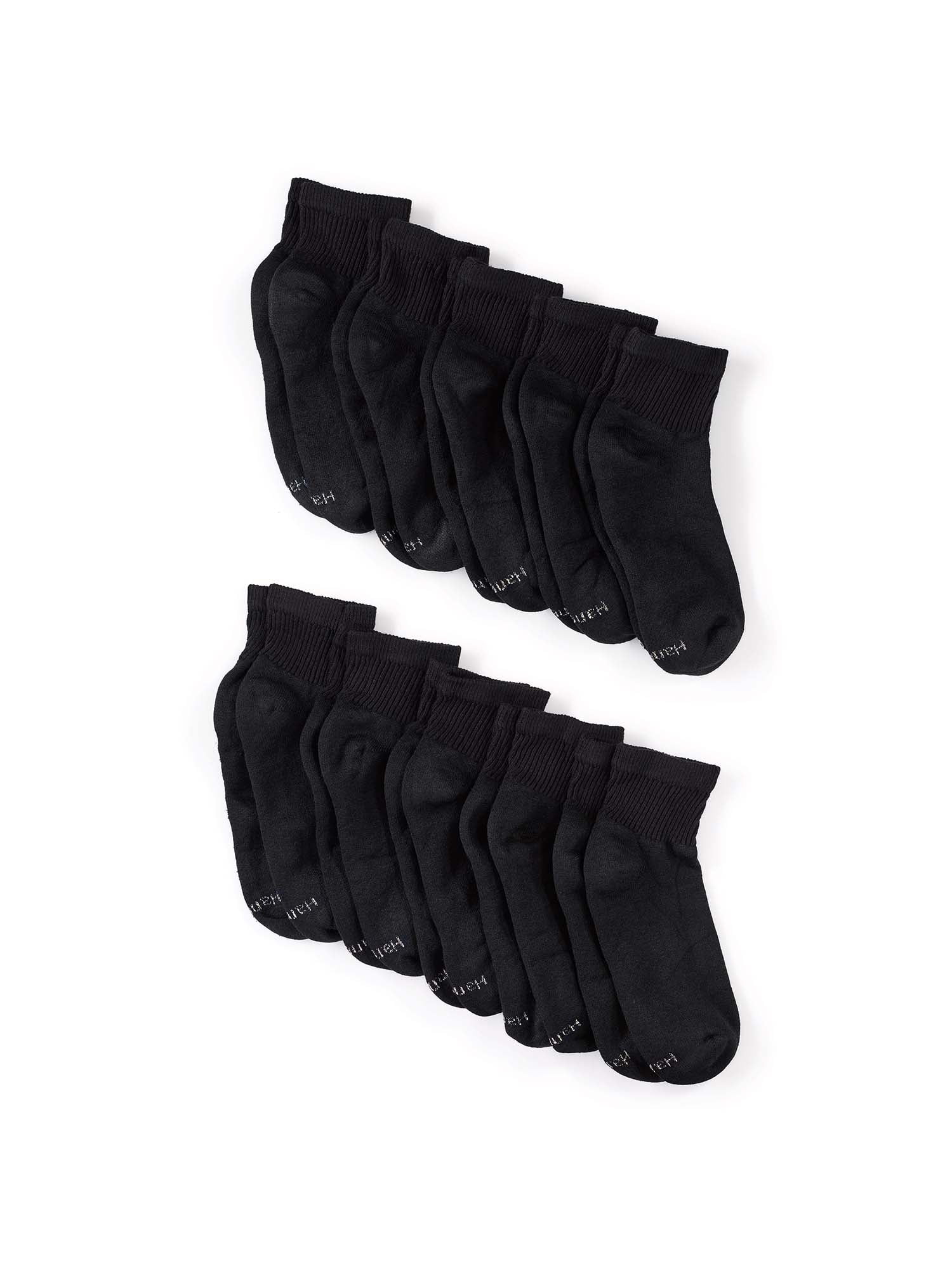 Hanes Women's Cool Comfort Ankle Socks, 20 Pack Bundle