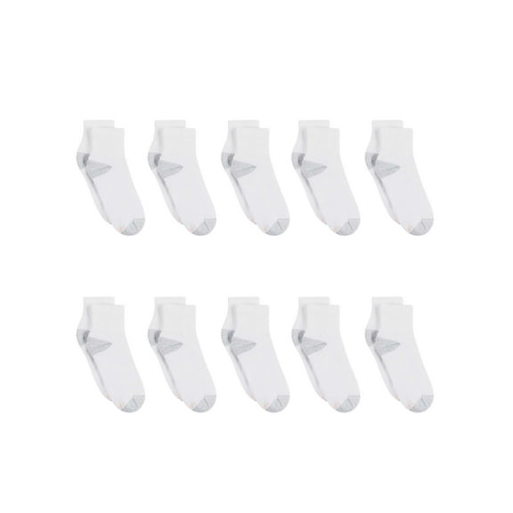 Hanes Women's Cool Comfort Ankle Socks, 20 Pack Bundle