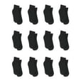 thumbnail image 1 of Hanes Women's Cool Comfort Ankle Socks, Extended Size 10-Pair Value Pack, 1 of 6