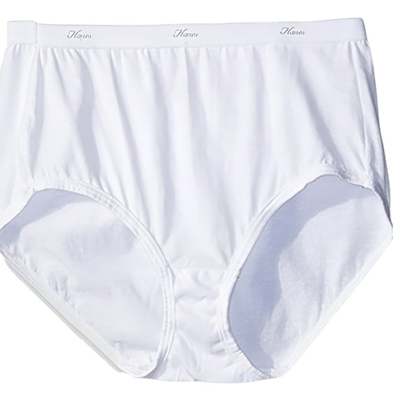 Hanes Women's Cool Comfort Cotton Brief Panties (Pack of 3)