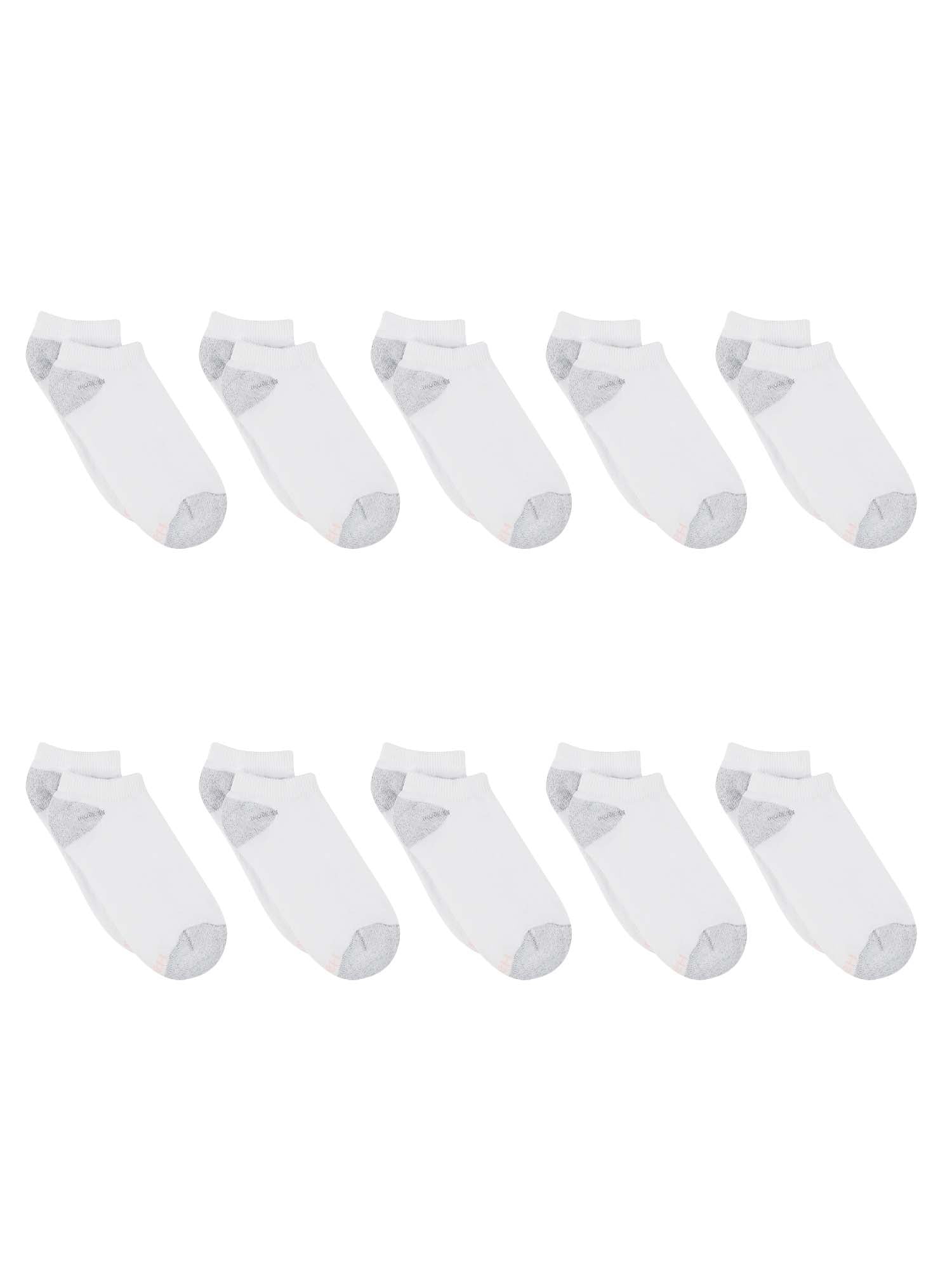 Hanes Women's Athletic No Show Socks, Full Sole Cushion, 10