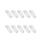 Hanes Women's No Show Socks, Cushioned, 10-Pack, Size 8-12
