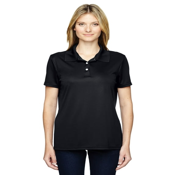 Ladies' 4 oz. Cool Dri� with Fresh IQ Polo (BLACK - S)