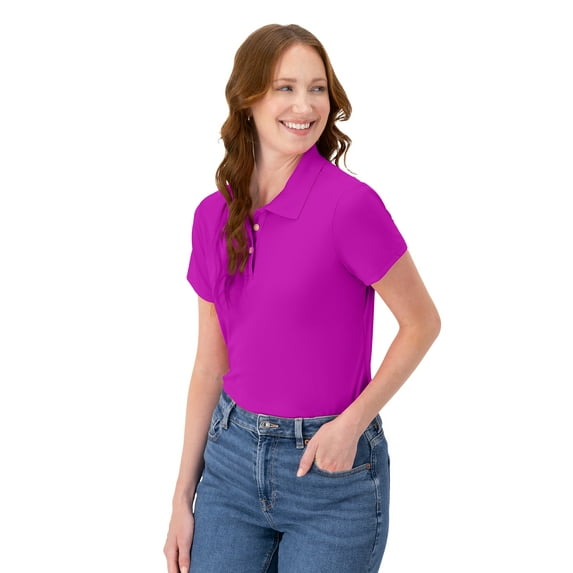 Hanes Women's Sport Cool DRI Performance Polo Shirt, Sizes XS-XXXL