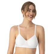 Hanes Womens Wireless T-Shirt Bra, Cooling Comfort Convertible Bra, Moisture-Wicking, Sizes S-XXL+