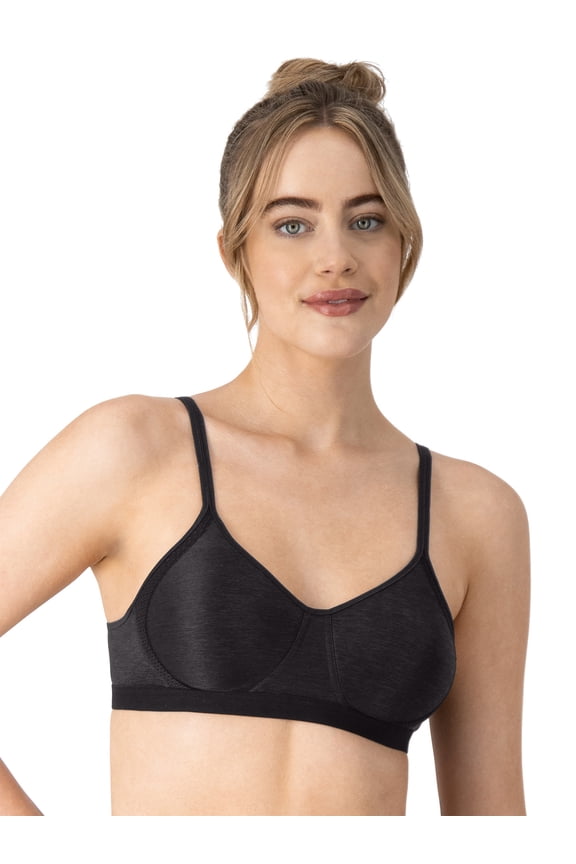 Womens Wireless T-Shirt Bra, Cooling Comfort Convertible Bra, Moisture-Wicking, Sizes S-XXL+